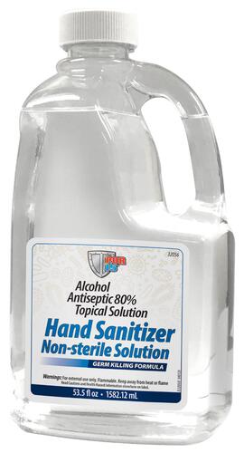 80% Alcohol Hand Sanitizer - POR-15 Antiseptic Gel for Effective Hygiene