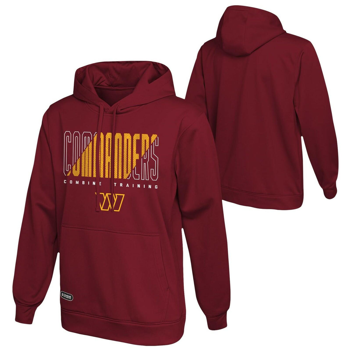 Outerstuff NFL Performance Hoodie, Washington Commanders, Men's Medium, Burgundy