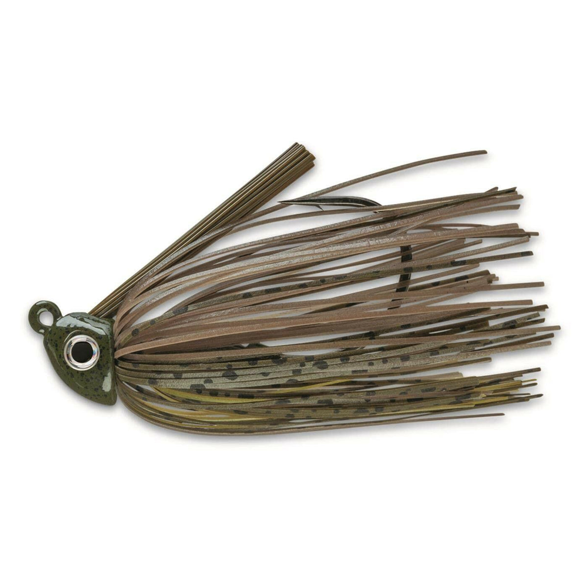 Heavy Duty Swim Jig 3/8 Pumpkin Green