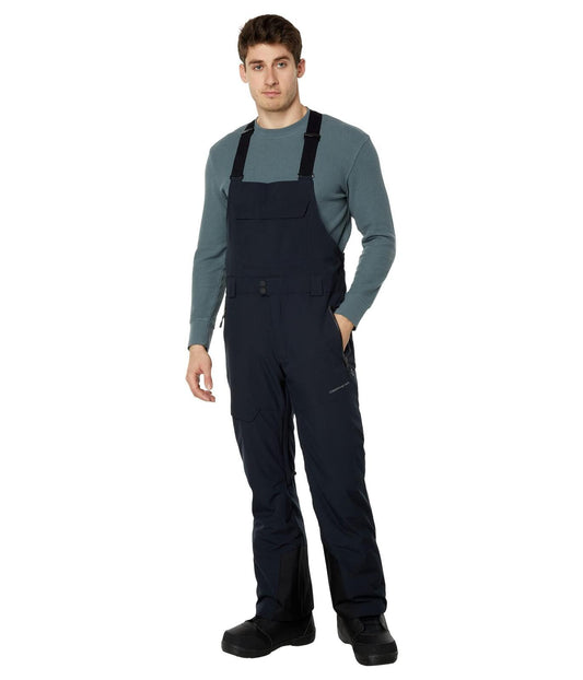 Obermeyer Perseus Bib Snow Pants Black Adjustable Straps Small Regular