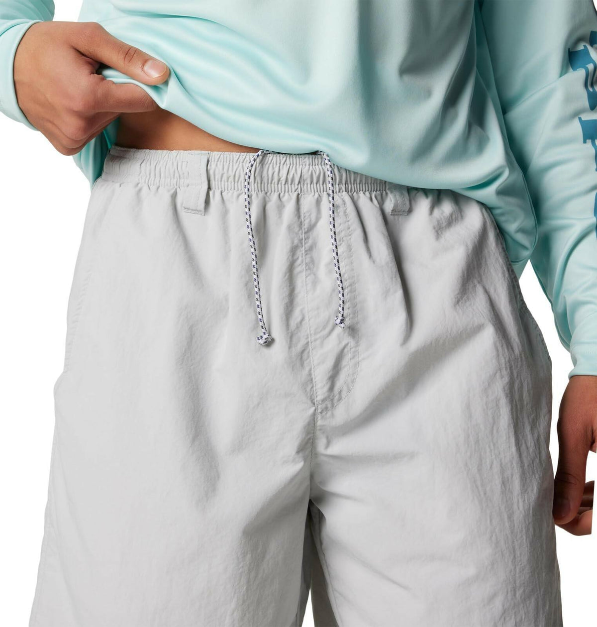 Columbia Men's Backcast III Water Shorts, Cool Grey, UPF 50, X-Large, Quick Dry