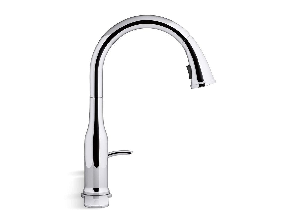 Kohler Motif Kitchen Faucet with Pull-Down Sprayer & Soap Dispenser, Chrome