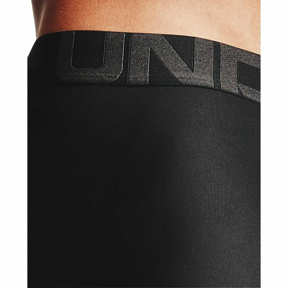 Under Armour Tech 6" Men's Boxerjock Boxer Briefs 2-Pack Black Size S