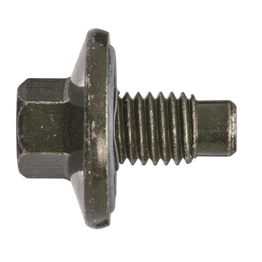 S.U.R. & R. DP330 M12 x 1.75 Pilot Point Oil Drain Plugs Inset Gasket 5-Pack