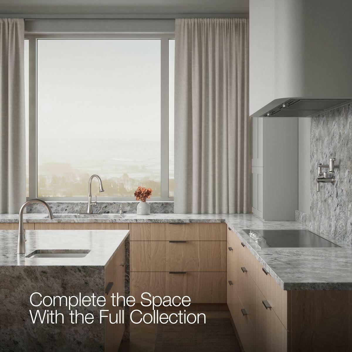 Kohler Kaori S95301293 Pull Down Kitchen Faucet Single Handle Vibrant Stainless