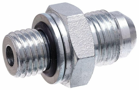 Gates G63150-2210 Adapter Fitting, Male Metric to JIC 37 Flare