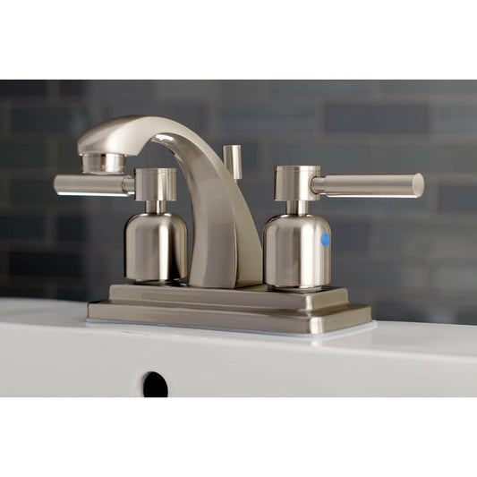 Kingston Brass KB4645DL Oil Rubbed Bronze 4-Inch Centerset Lavatory Faucet