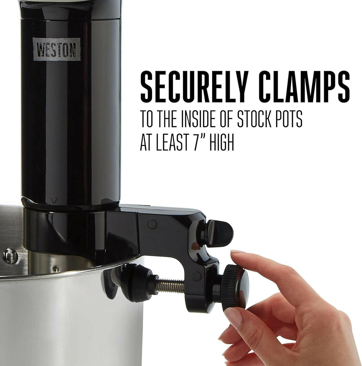 Weston Sous Vide Immersion Circulator 800W Digital Display Cooking Tool Black