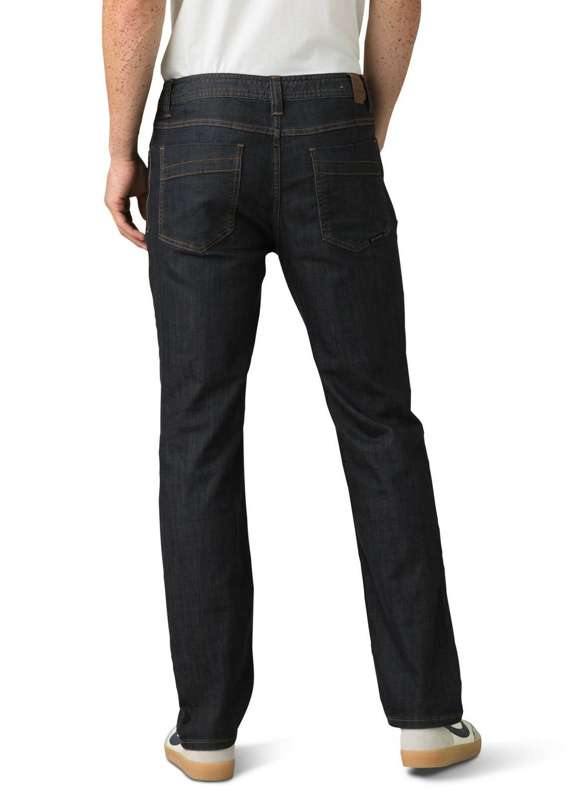 prAna Men's Bridger Slim Fit Denim Jeans Size 40 Organic Cotton Blend