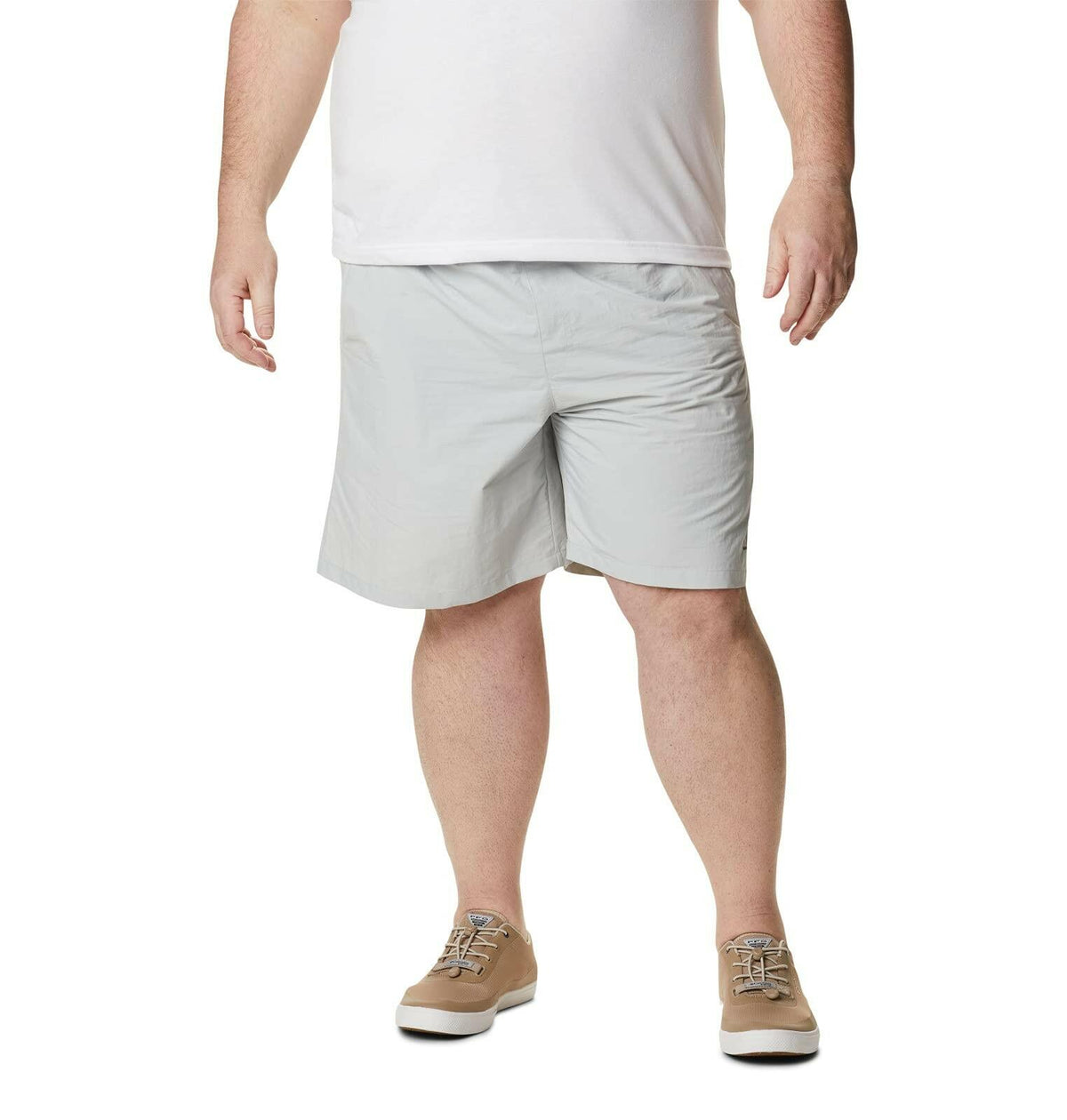 Columbia Men's Backcast III Water Shorts, Cool Grey, UPF 50, X-Large, Quick Dry