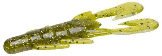 Zoom UltraVibe Speed Craw Bait – Pack of 12, Watermelon Magic, 3.5-Inch