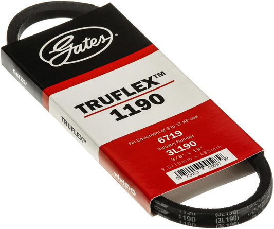 Gates Truflex FHP 16HP V-Belt, PU Mechanical Lawn Mower Part, 1190