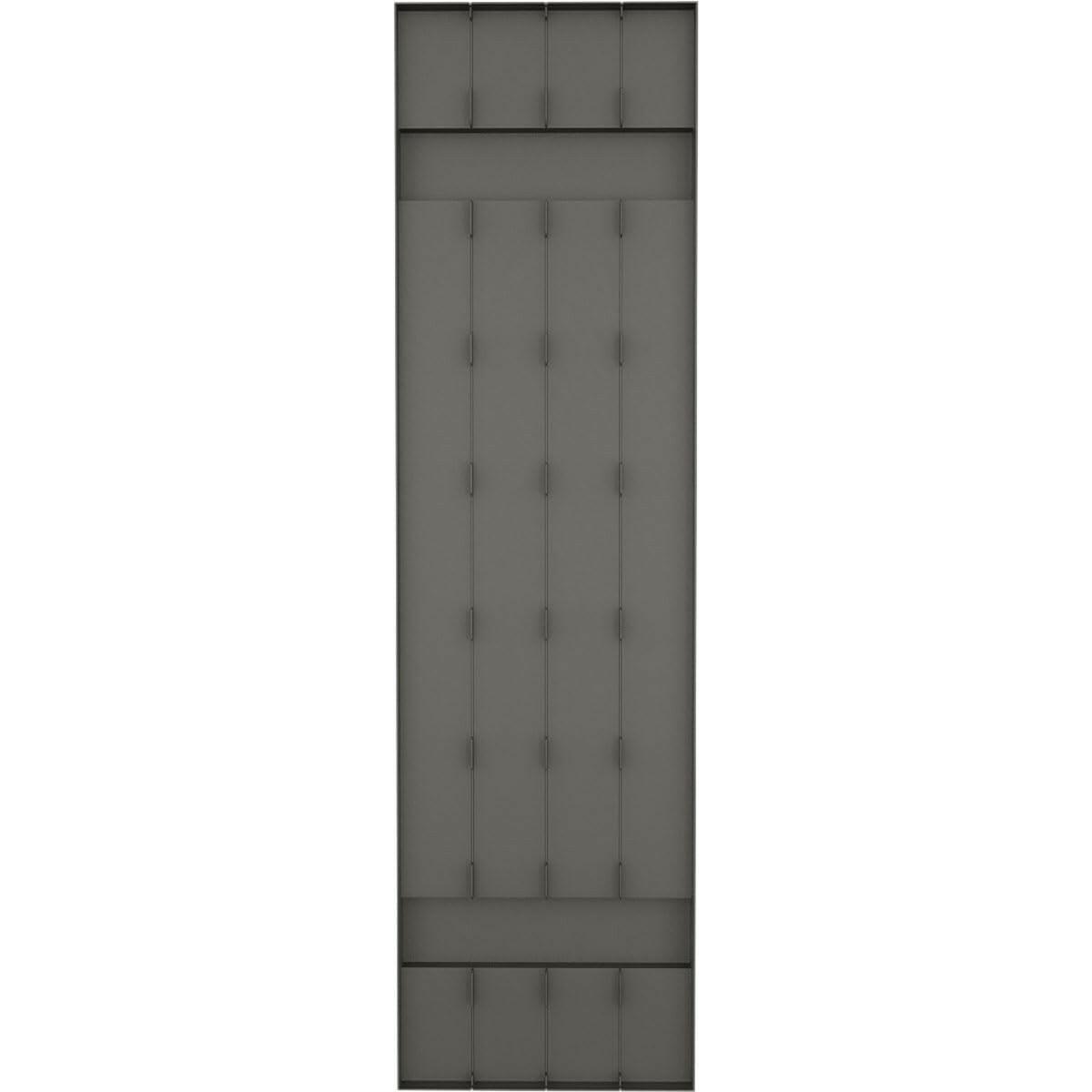 Mid America 14x24 Vinyl Shutter Tuxedo Grey J41424018 Stylish
