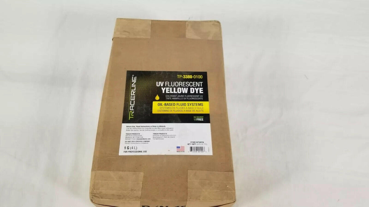 Tracer Products TP-3380-010 UV Fluorescent Yellow Dye 1 Gallon
