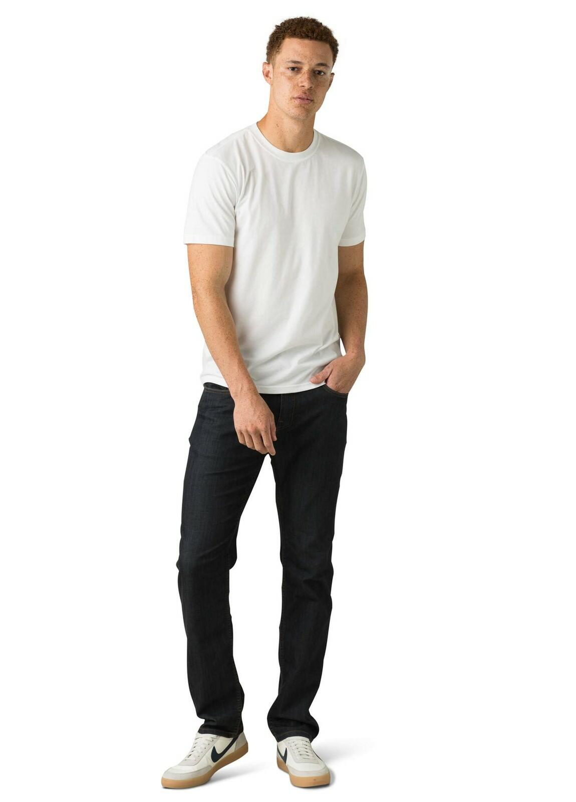 prAna Men's Bridger Slim Fit Denim Jeans Size 40 Organic Cotton Blend