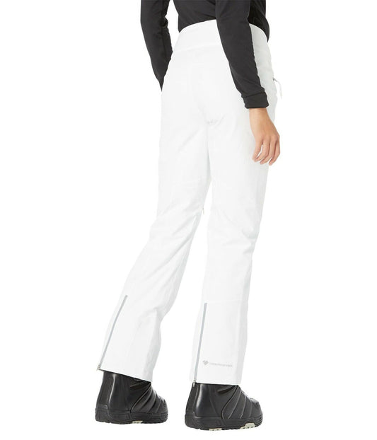 Obermeyer Bliss Women's Insulated Waterproof Ski Pants White Size 10 Regular