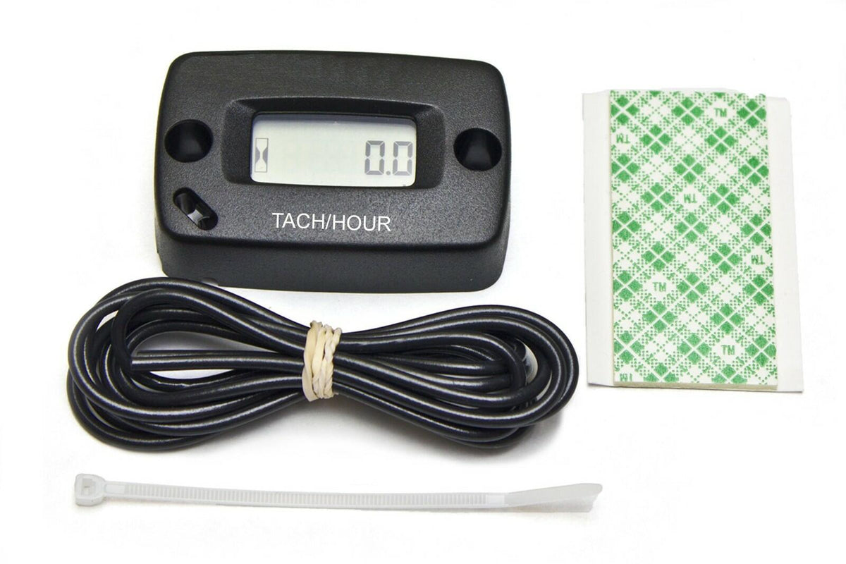 Prime-Line 72-2500 Digital Tach Hour Meter for 2 Cylinder Engines
