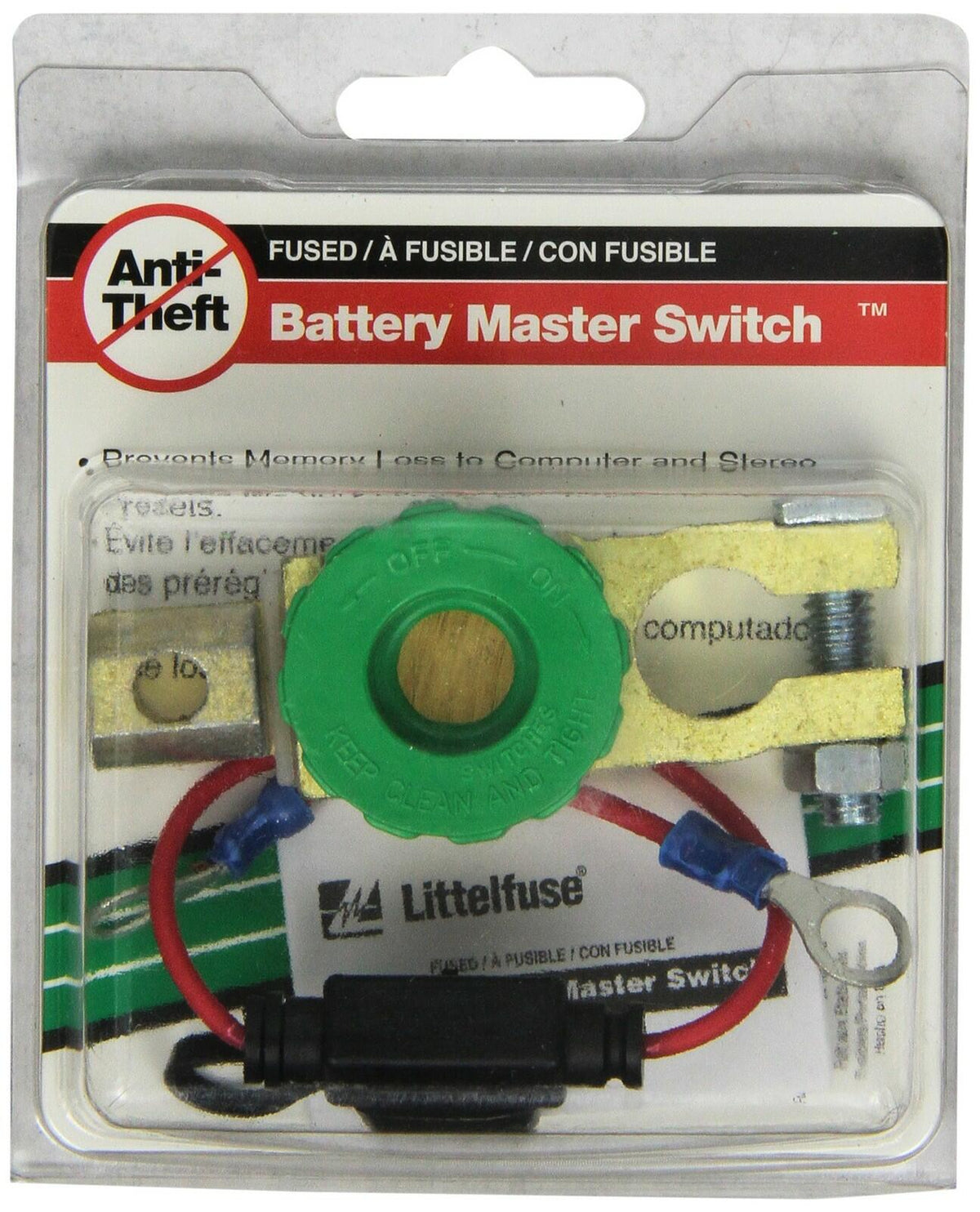 Littelfuse ATD300BP Anti-Theft Battery Master Switch 12-24V