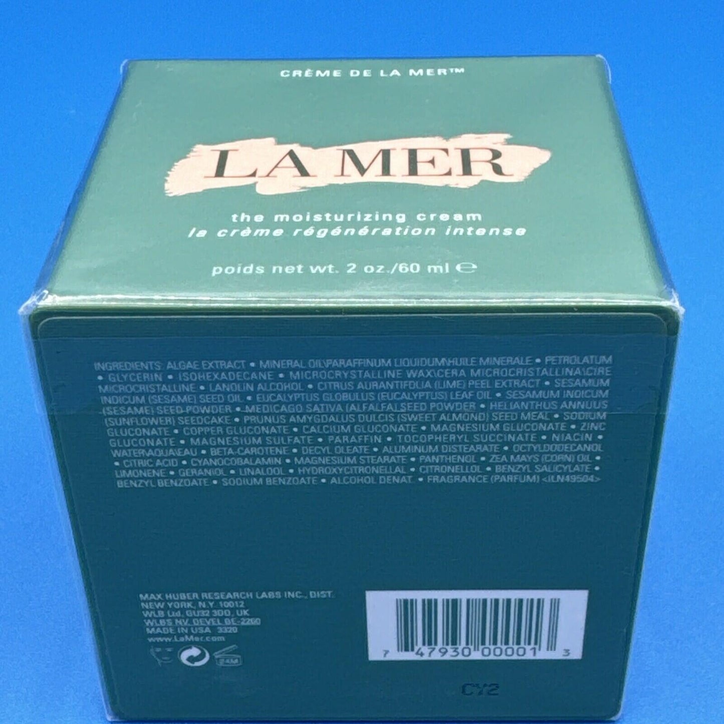 La Mer Creme De La Mer Moisturizing Cream 2oz.