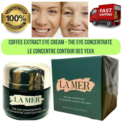 LA MER The Eye Concentrate Cream for Dark Circles & Wrinkles 0.5 Oz - BRAND NEW