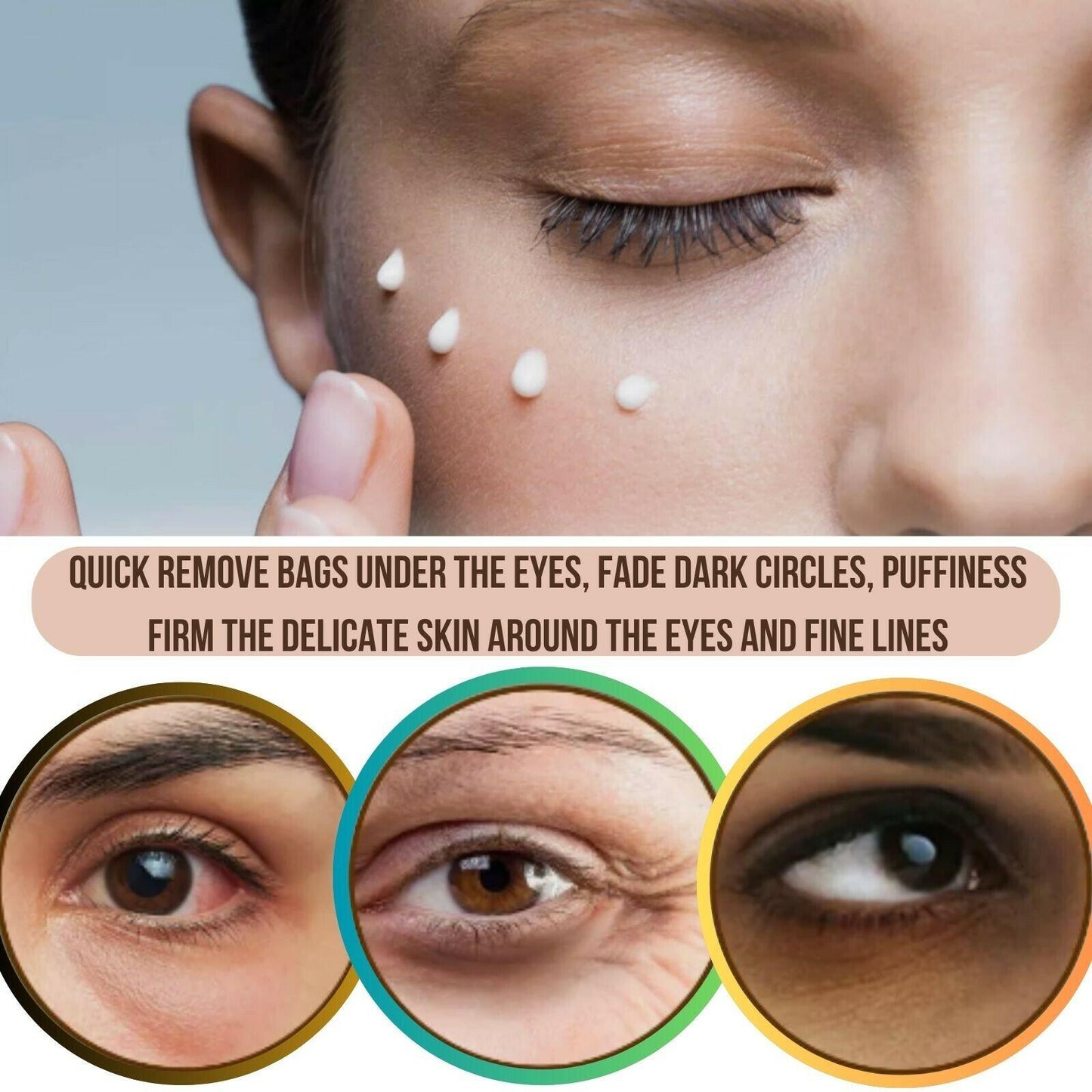 LA MER The Eye Concentrate Cream for Dark Circles & Wrinkles 0.5 Oz - BRAND NEW