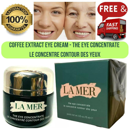 LA MER The Eye Concentrate Cream for Dark Circles & Wrinkles 0.5 Oz - BRAND NEW