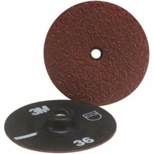 3M 1431 Quick Change Discs 3 Inch 24 Grit Aluminum Oxide Coarse