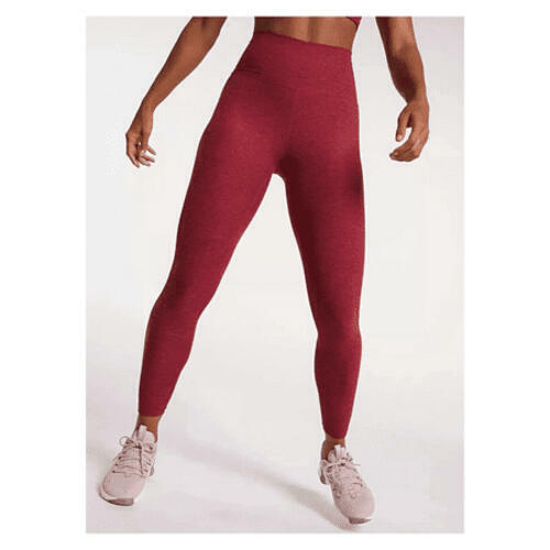 CALIA Lustralux High-Rise 7/8 Legging Women XL Bricklayer Heather Red