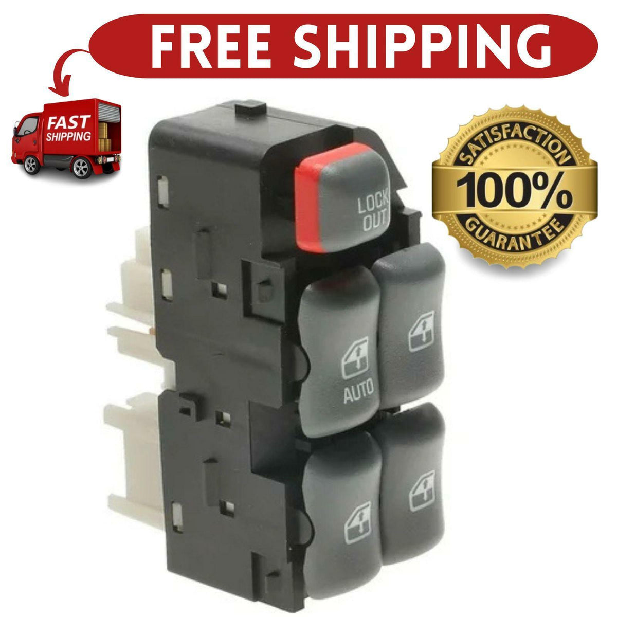 BWD Fits Pontiac Sunfire 95-05 Automotive Window Switch Front Left Driver S9736