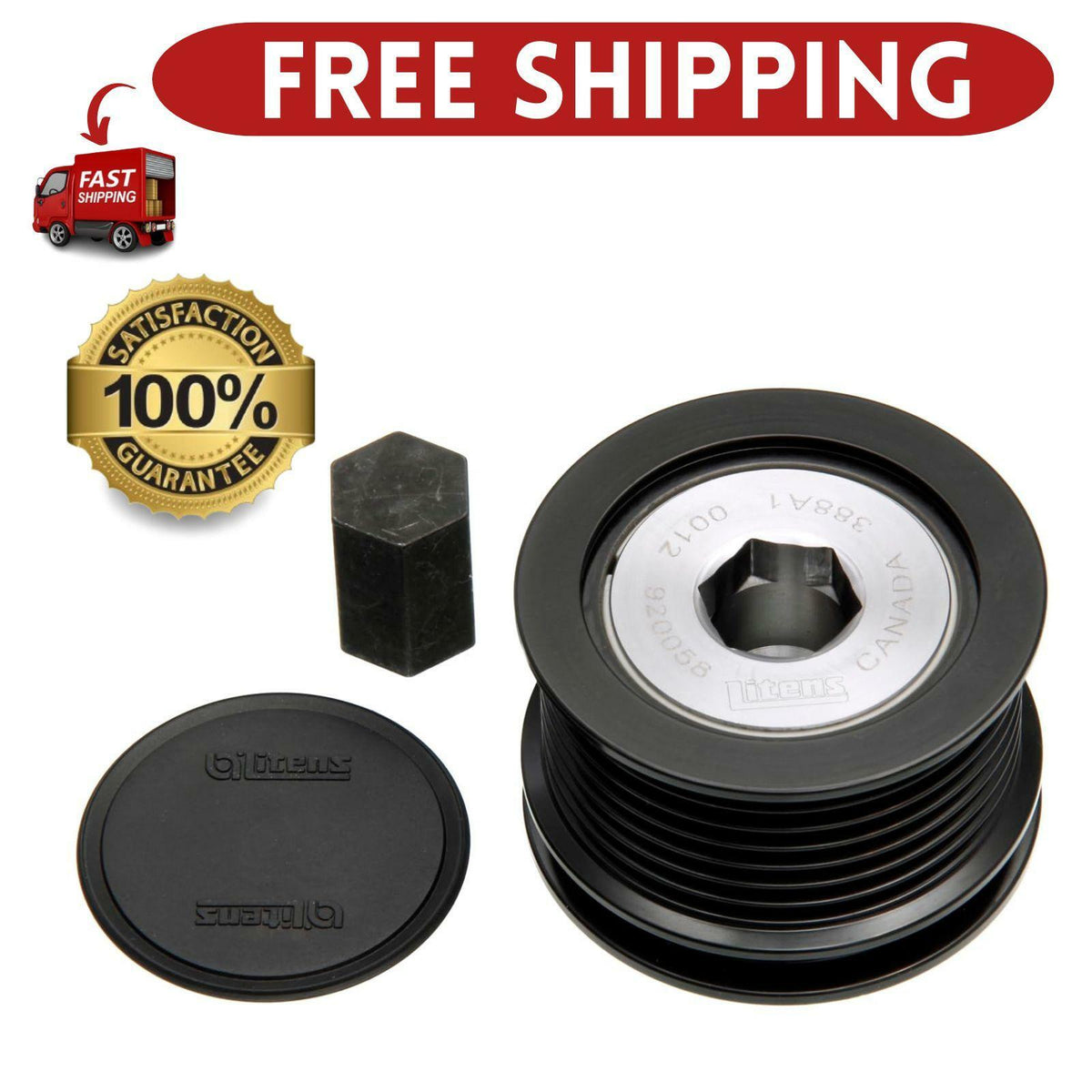 Litens Overrunning Alternator Decoupling (OAD) Pulley 920058A