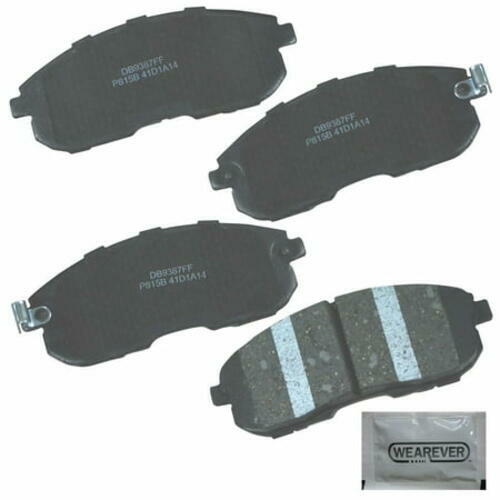 Carquest PXD815B Front Brake Pads - Ceramic, Low Dust, Performance