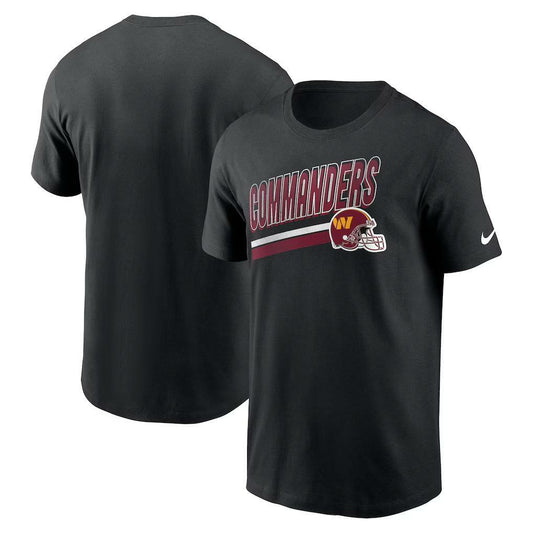 Nike Black Washington Commanders 3X-Large Crew T-Shirt Football Apparel