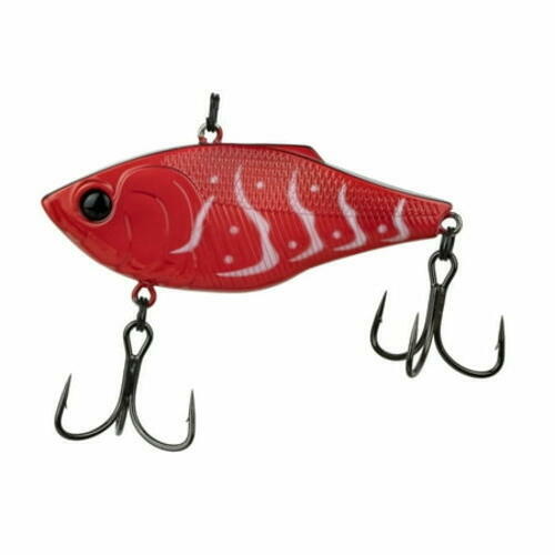 6th Sense Quake Thud 70 Lipless Crankbait Red Flat Back Design Freshwater Lure