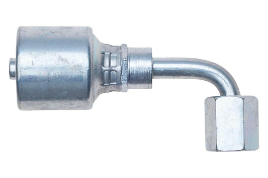 Gates MegaCrimp 8G-10FSX45-017 Female SAE 45° Flare Swivel Hydraulic Coupling