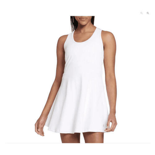 Prince Women's Tennis Match Dress w/ Shorts White Racerback Size M