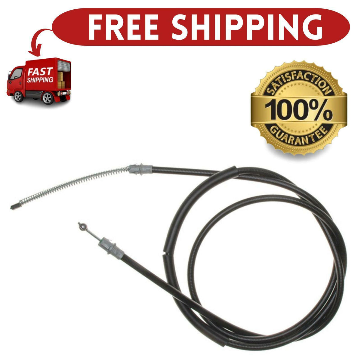 Raybestos Parking Brake Control Cable Rear Left Fits Ford E-150 BC94468