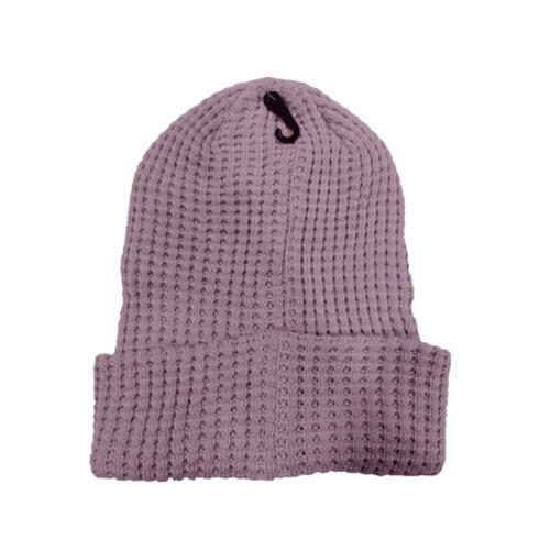 Alpine Design Women's Purple Slouchy Beanie, Waffle Knit, One Size Hat
