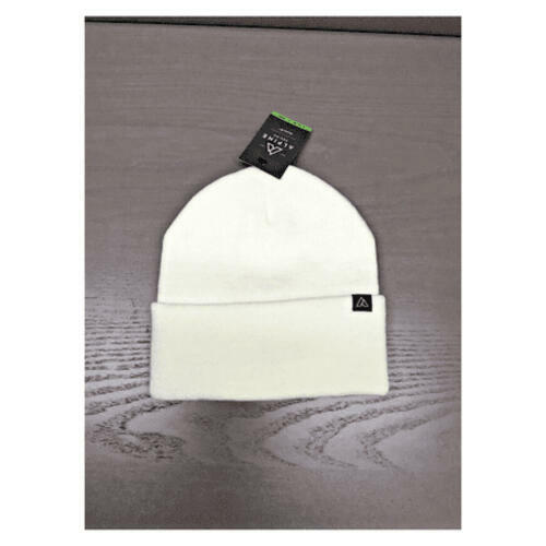 Alpine Design Cream Fleece Beanie Hat Unisex One Size Off-White