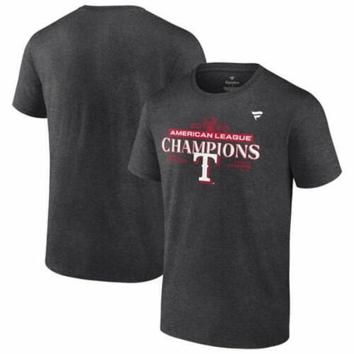 Fanatics Texas Rangers 2023 AL Champions Tee - Men's Branded MLB Shirt