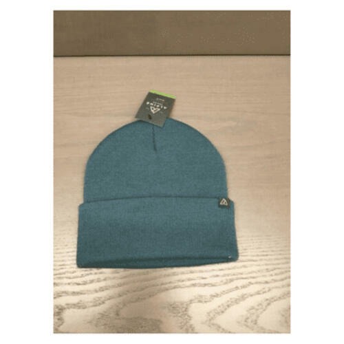 Alpine Beanie Light Blue Knit Hat for Winter, Unisex One Size Warm Wear