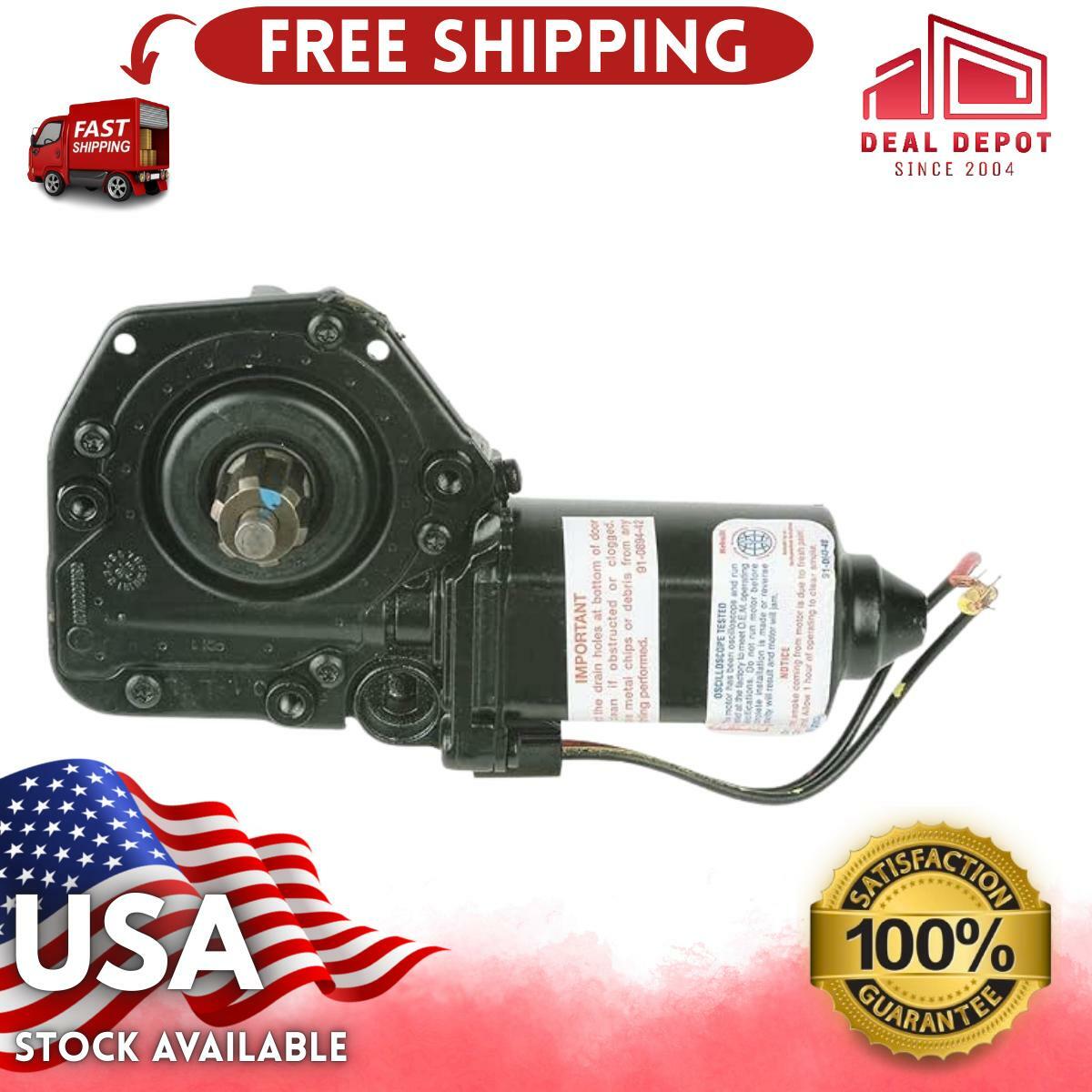 Cardone 42-396 Power Window Motor Remanufactured Front Left