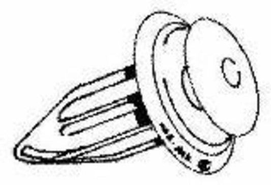 Car-Pak 99-8574 Barbed Cowl Trim Clips M8.5x20 for Toyota Lexus 25 Pack