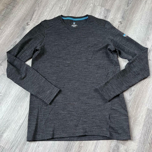 KÜHL Invigoratr Merino Crew Long Sleeve Shirt - Men's Outdoor Sweater, L