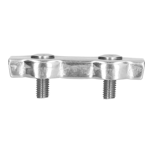 2 Pack M10 Duplex Wire Rope Clips Cable Clamps for Wire Rope Fastening Set