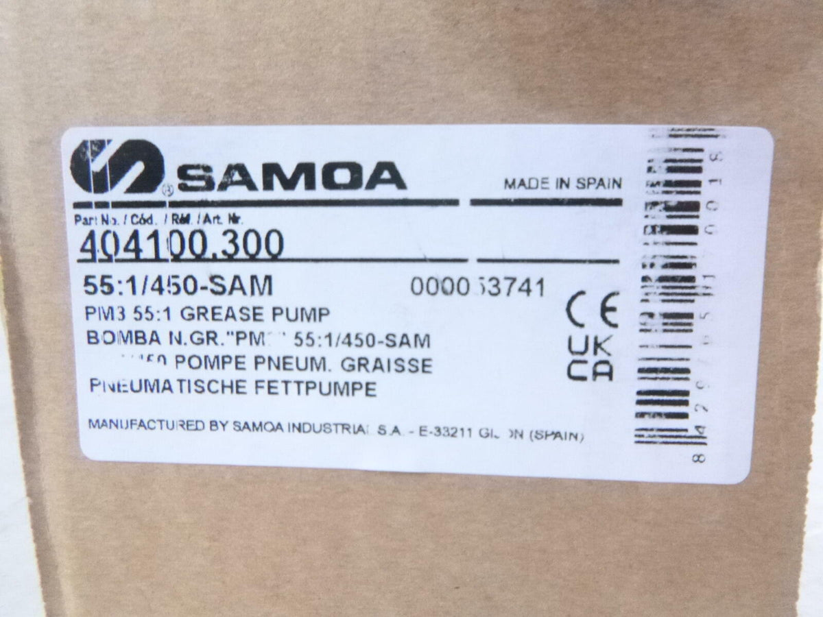 Samson 319 PumpMaster 3 55:1 Air Grease Pump System 35 lb 5 Gallon Pail