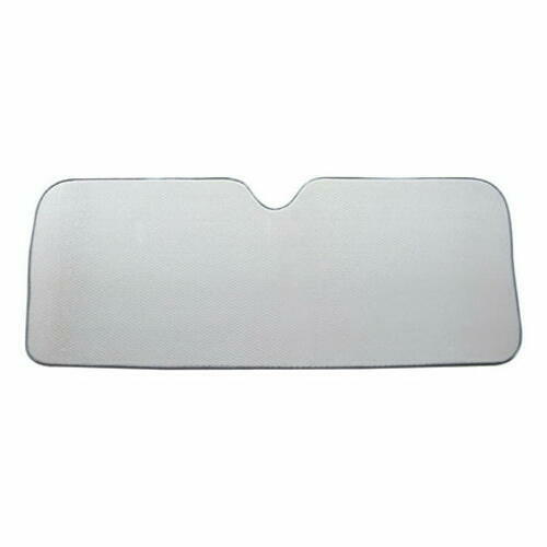 Autocraft Silver Double Bubble Windshield Sunshade 58x24 for UV Protection
