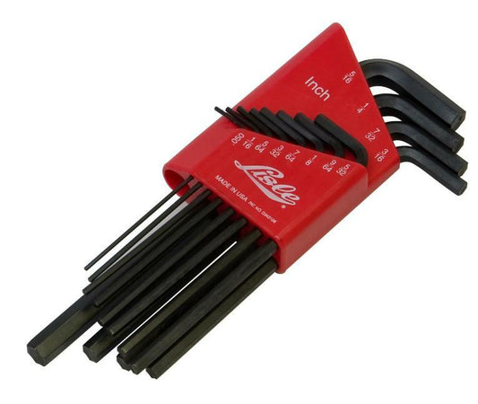 Lisle 42600 3/32" SAE Long Arm Hex Key Allen Wrench Heat-Treated Steel