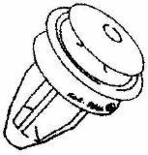 Auveco 18824 Ford Barbed Door Trim Panel Clips M9x16 10 Pack