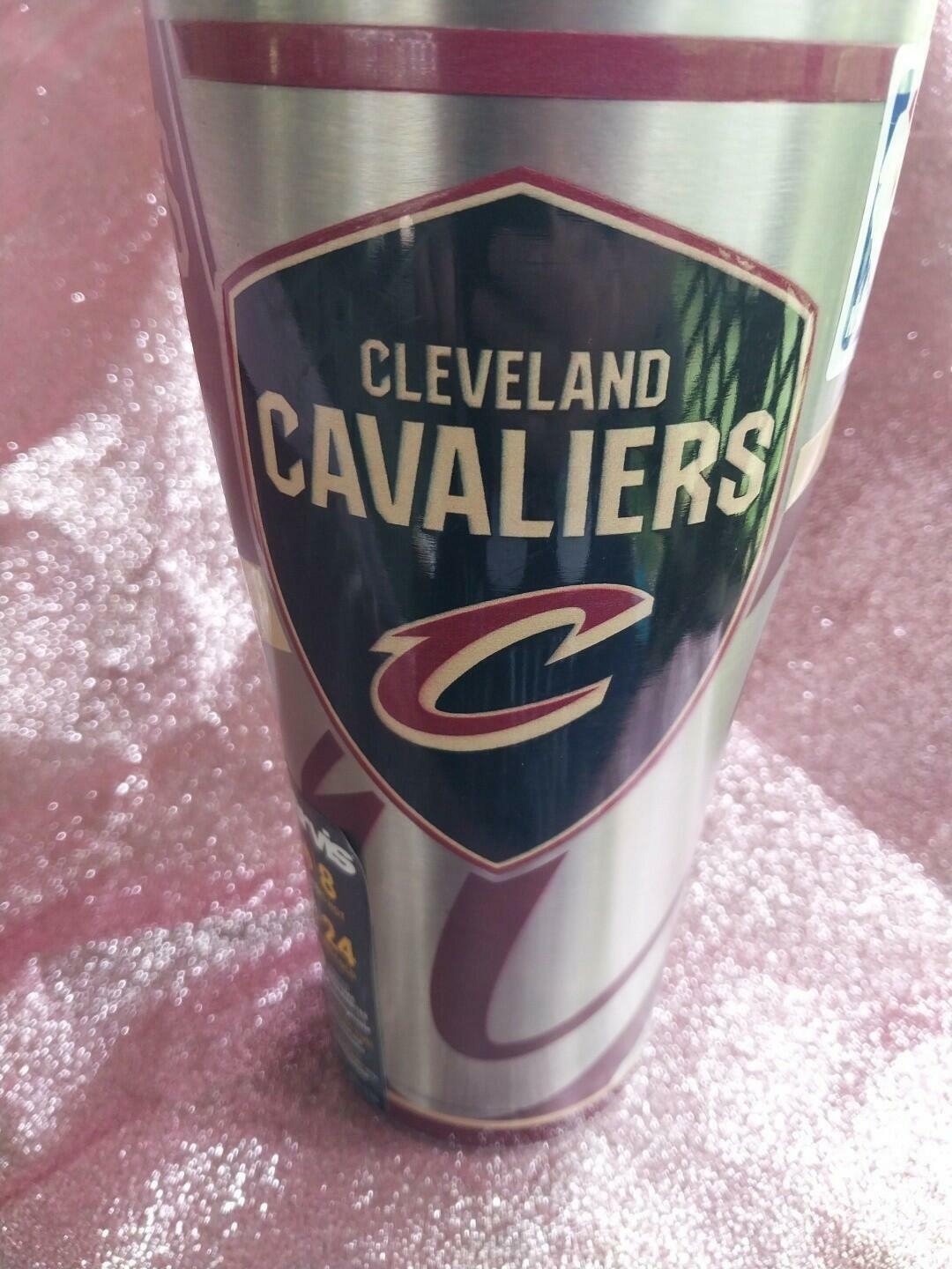 Cleveland Cavaliers 30oz Stainless Steel Tumbler NBA Game Day Travel Cup