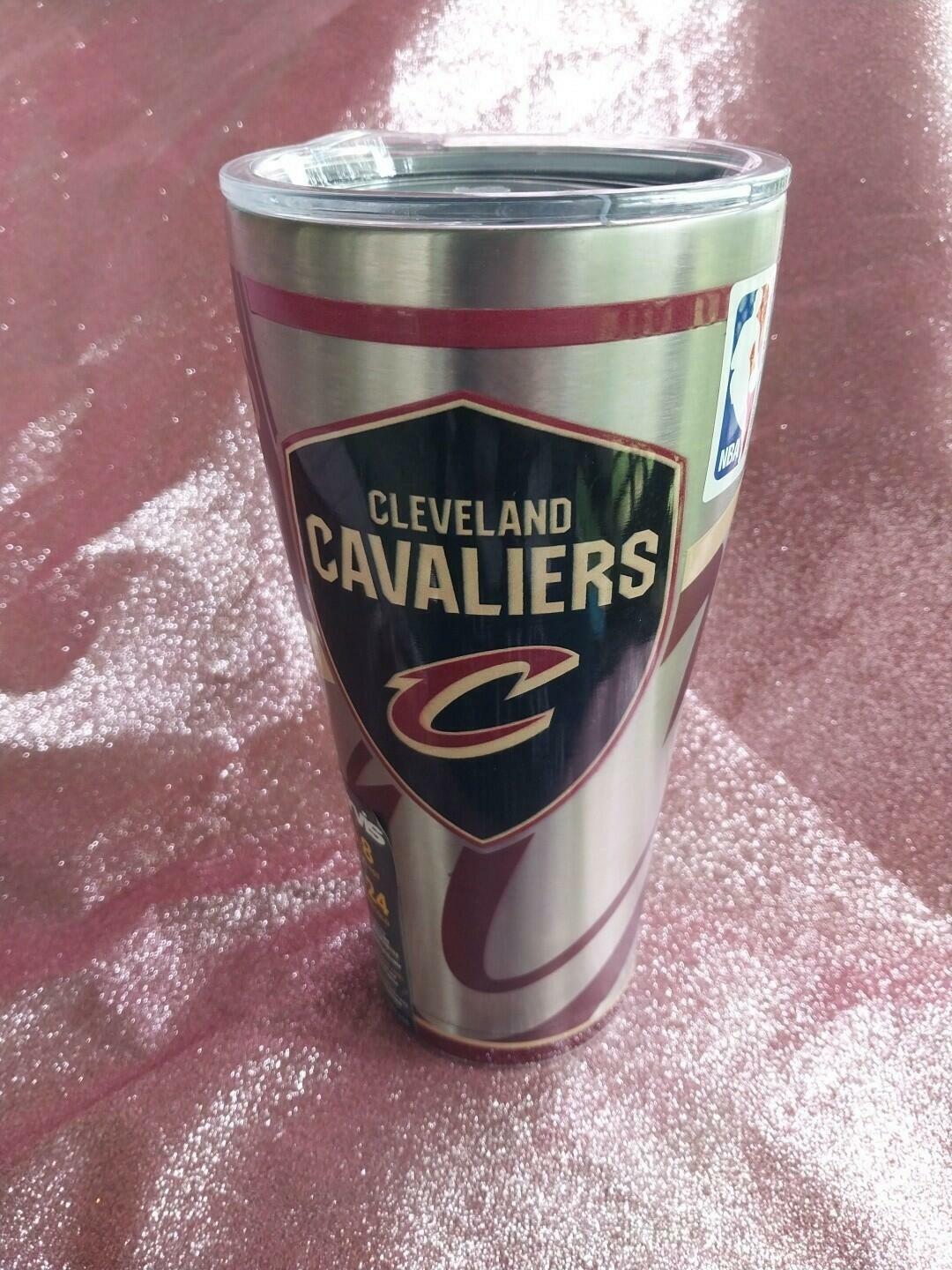 Cleveland Cavaliers 30oz Stainless Steel Tumbler NBA Game Day Travel Cup